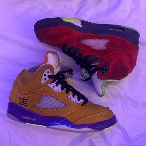 Kids Air Jordan “What the” retro 5